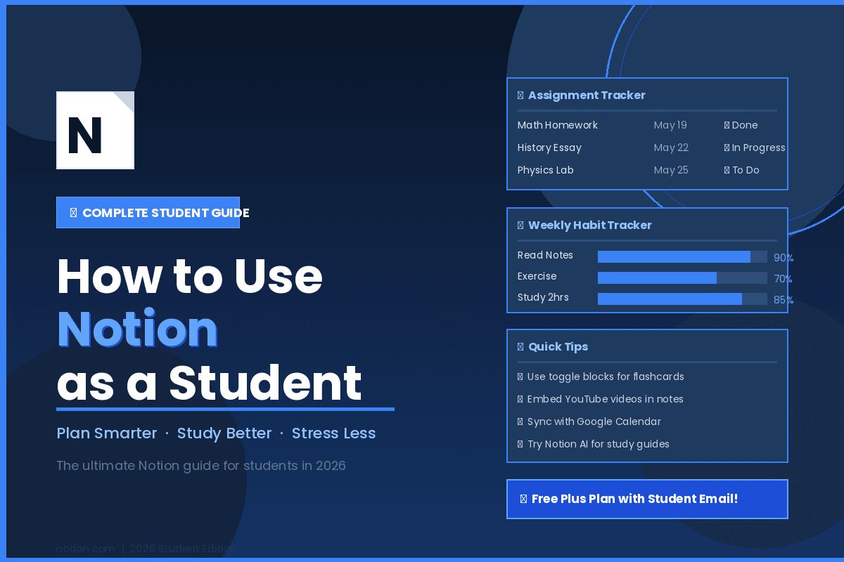 How to Use Notion as a Student